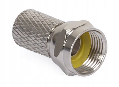 Wtyk F Signal nakręcany 6,8 mm proste