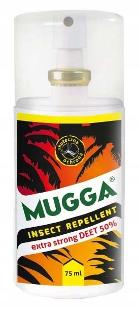 

Spray Na Komary, Insekty Skuteczny 50% Mugga 75ml