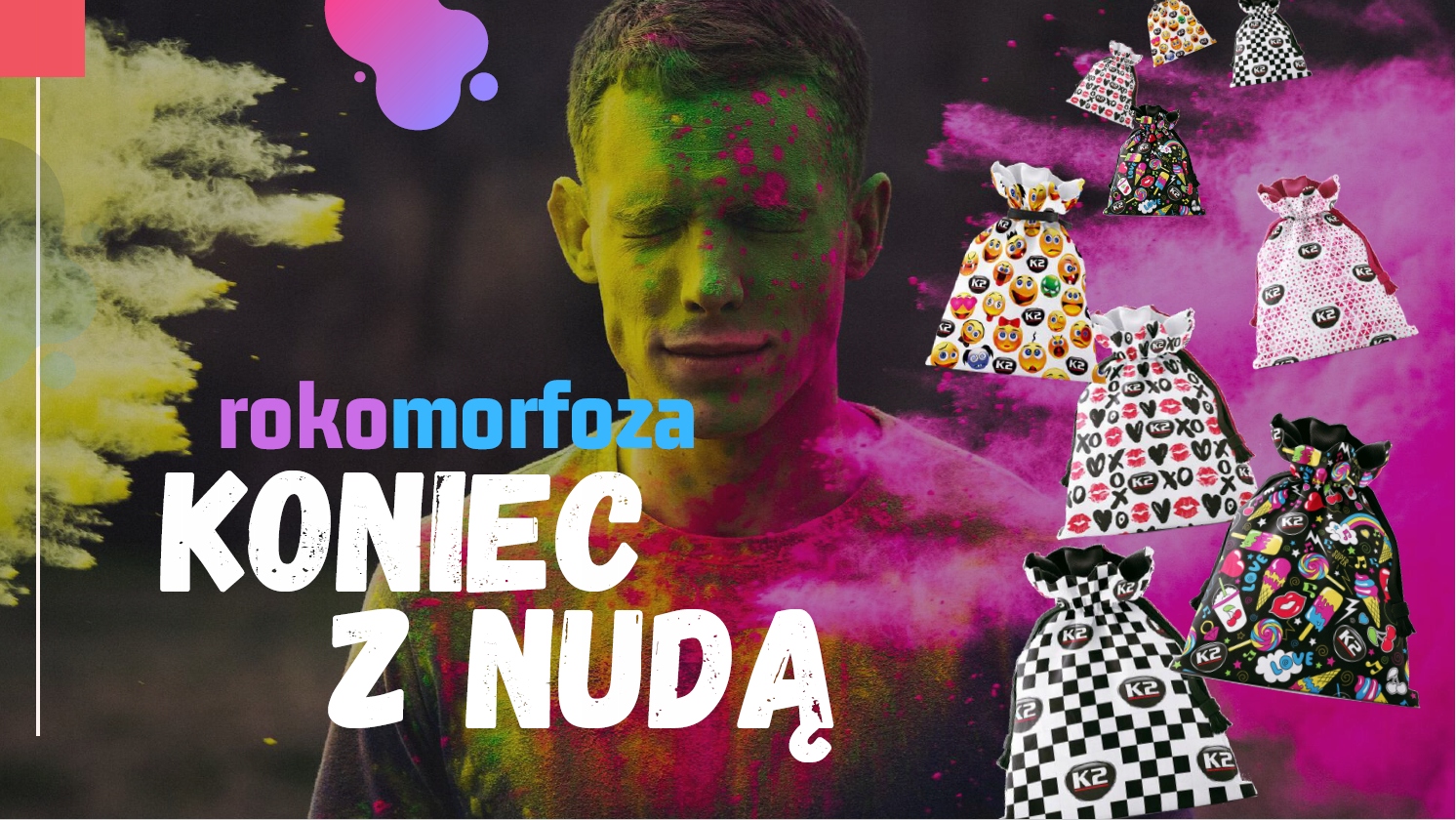 K2 ROKO TRIO zapach NOWY SAMOCHÓD NEW CAR woreczek Rodzaj zawieszki