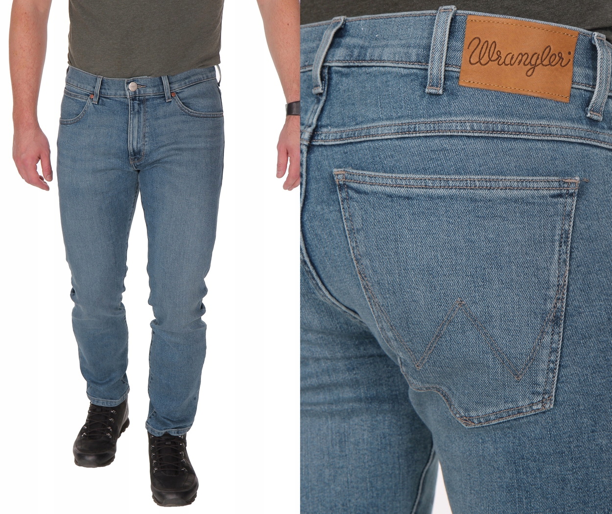 

Wrangler larston charm Biodrówki Rurki W31 L34