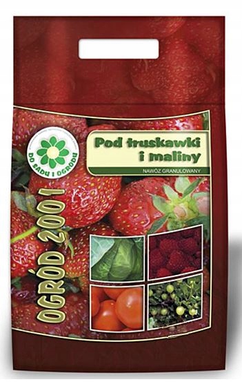 NAWÓZ 5kg BORÓWKI MALINY TRUSKAWKI BORÓWEK AGRESTU Forma granulat