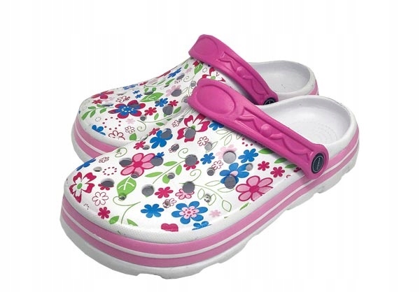 

Lekkie Klapki Ogrodowe Kroksy Clogs Bella roz. 37