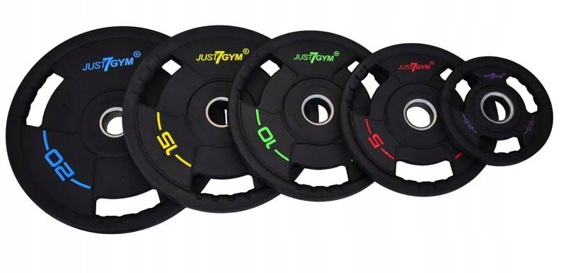 OBCIĄŻENIE OLIMPIJSKIE Z UCHWYTAMI 20KG JUST7GYM Kod producenta 00