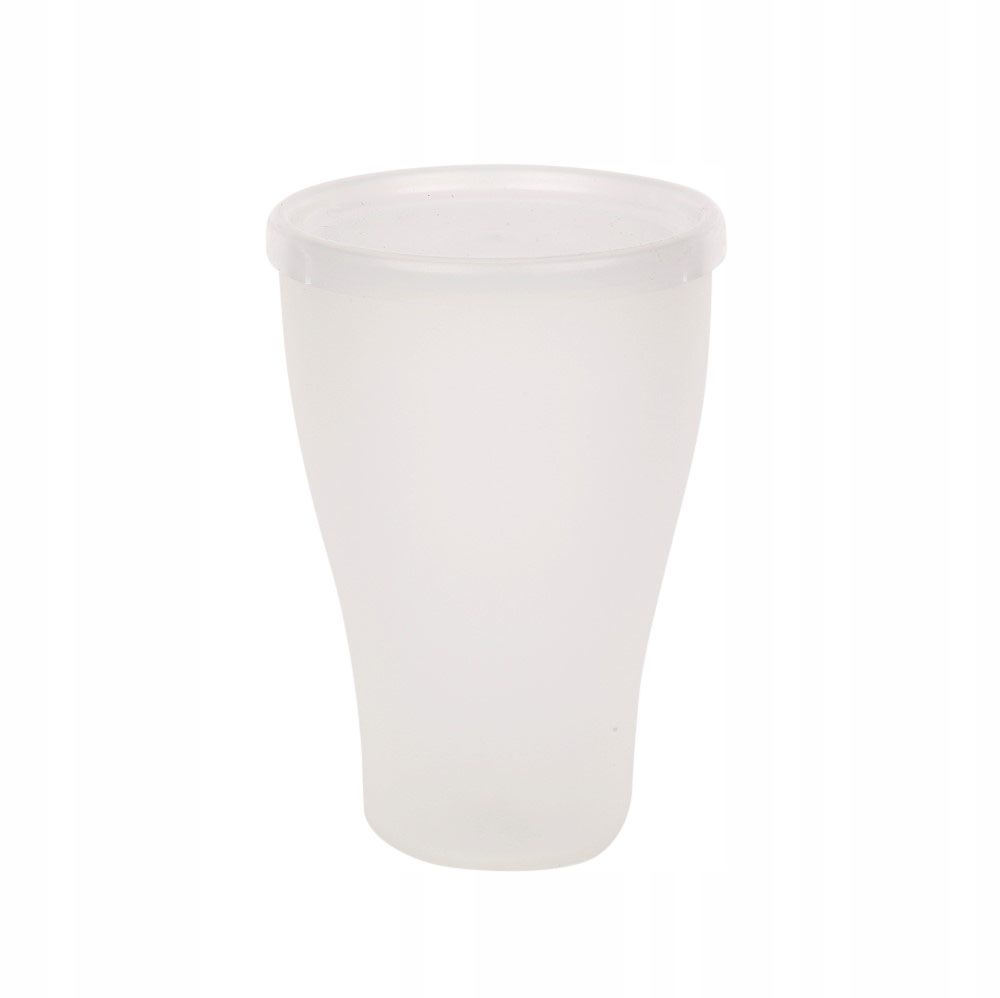 

Kubki Plastikowe Z Przykrywką 500 ml Biały