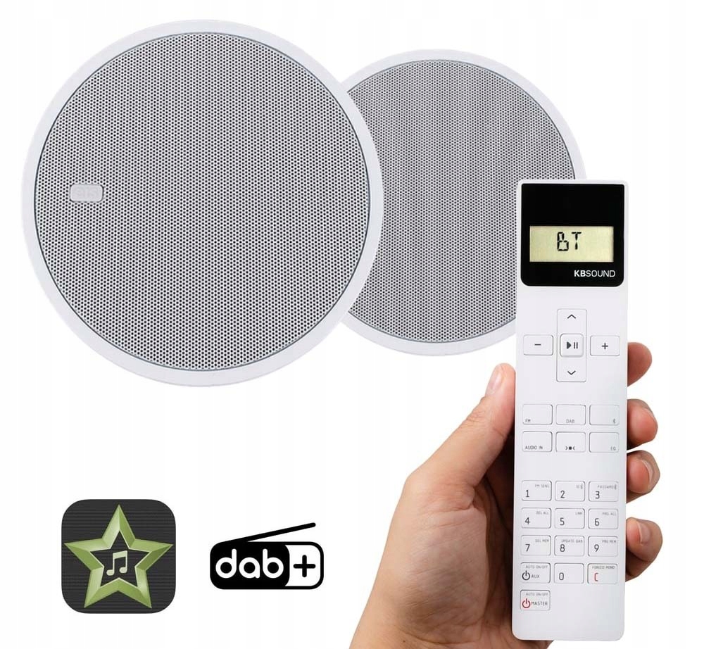 Kb Sound Star 5 Rádio Do Koupelny S Bluetooth Dab+