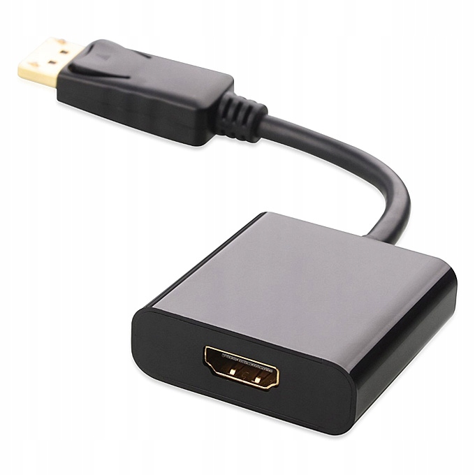 Adapter kabel DP DisplayPort Display do HDMI z PL Marka inna