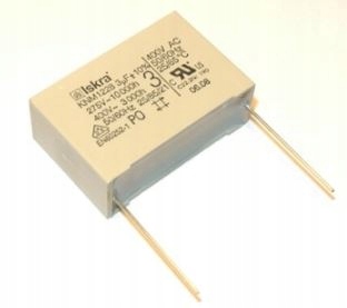 

3uF 275V~ / 400V~ Mkp 400VAC 35mm [1szt] #U9F