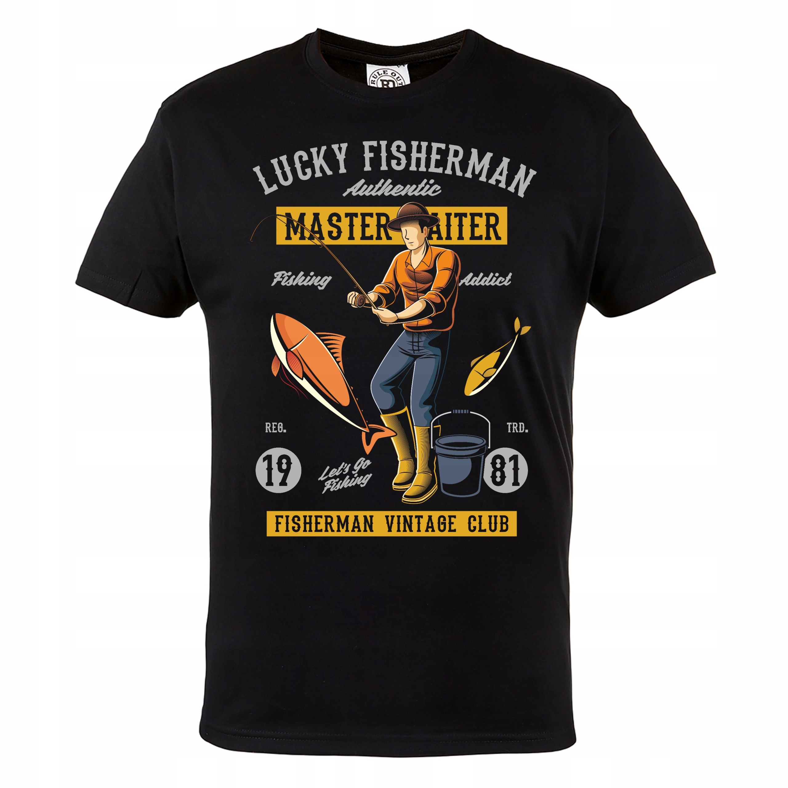 

Koszulka Na Ryby Wędkarska Dla Wędkarza FISH17