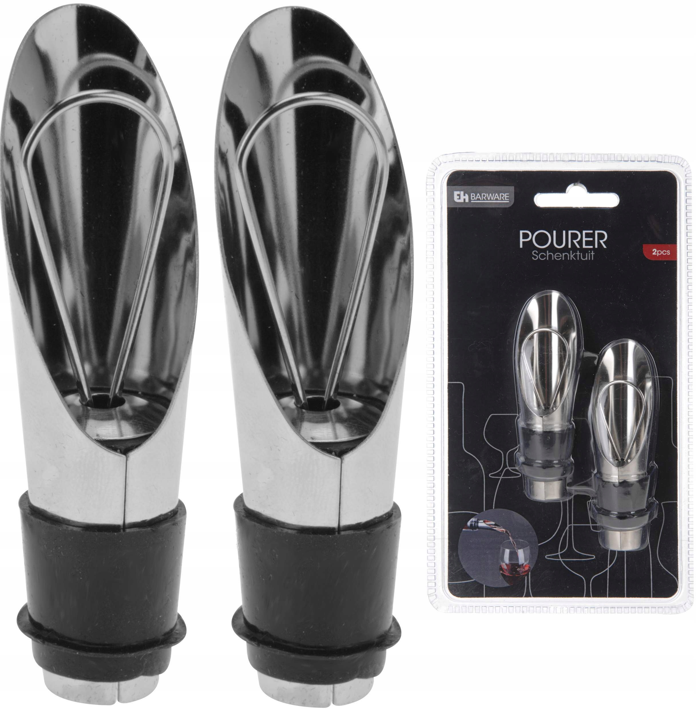 

Nalewak Zatyczka Do Wina Lejek Dozownik Butelek x2