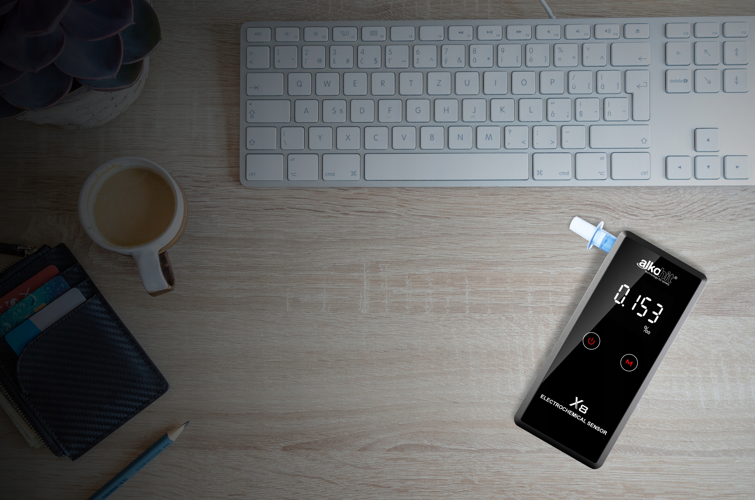 Alkomat ALKOHIT X8 ELEKTROCHEMICZNY Osobisty Auta Measurement Resolution 0 001