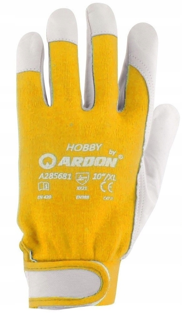 Pracovní Rukavice Koža Hobby Odolné 10 párů vel. 7 S