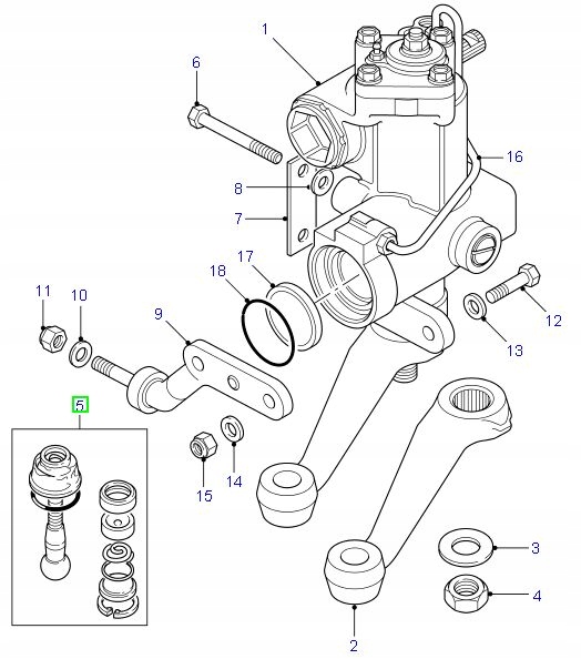 RBG000010 - Land Rover Defender OE Transmission mustache tip