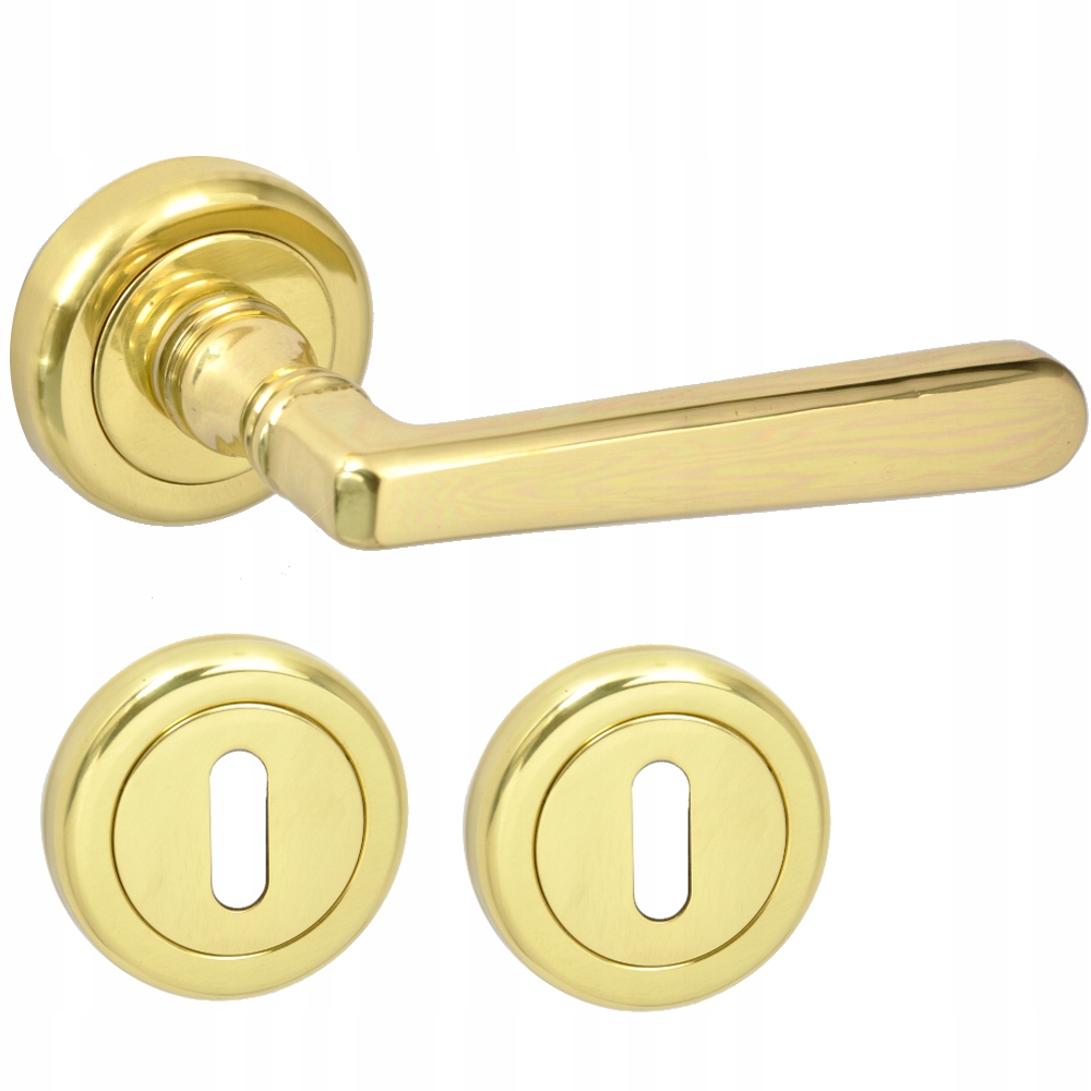 

Klamka Drzwiowa Mosiężna Stylowa Mosiądz Jakość!