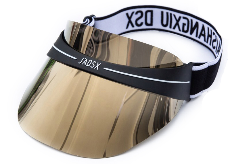 

Daszek Przeciwsłoneczny uv 400 lustrzany Złóty