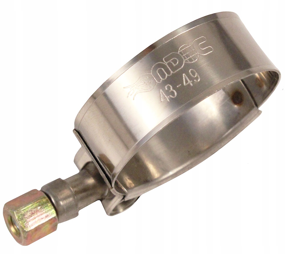 MDC T-Clamp Opaska zaciskowa intercooler 43-49mm nierdzewna obejma cybant