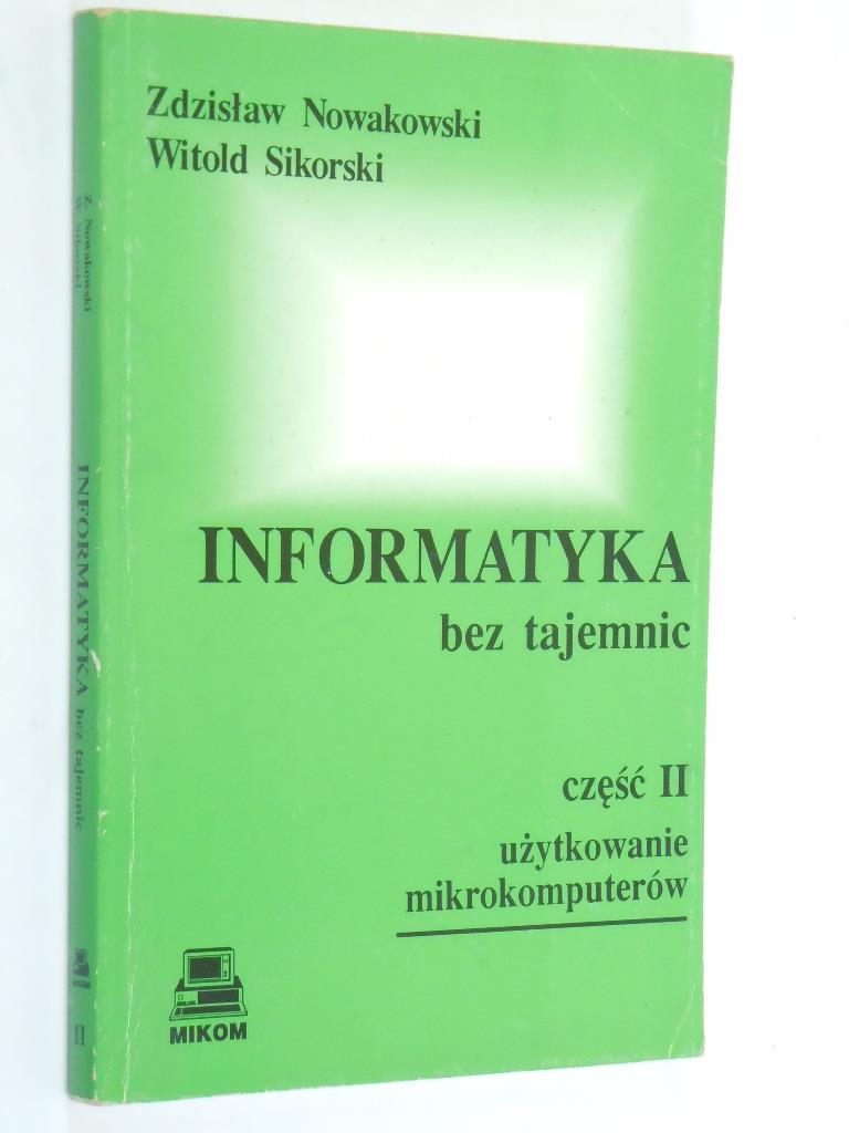 Nowakowski Informatyka bez tajemnic część 2 Gatunek Systemy operacyjne