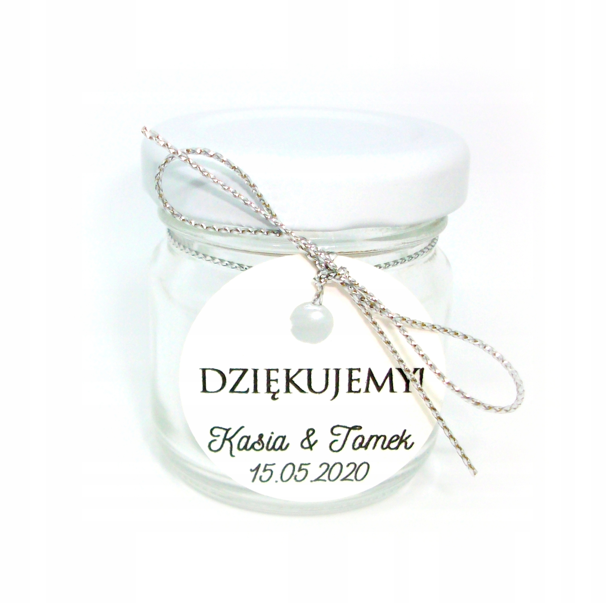 

Słoiczki Diy Upominki Wesele Chrzest Komunia