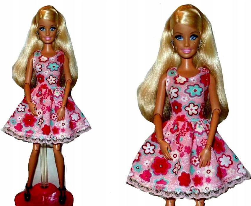 Ubranka dla lalek - Sukienka