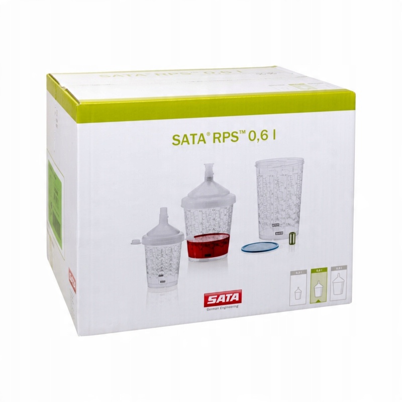 

Kubek Zbiornik Sata Rps 0,6 l 125µm 60 szt karton
