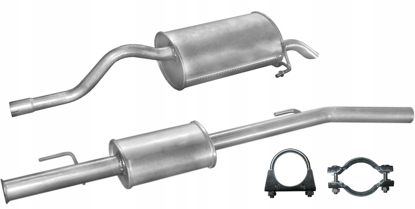 Renault Clio 2 II 1.4 1.6 Глушник в зборі