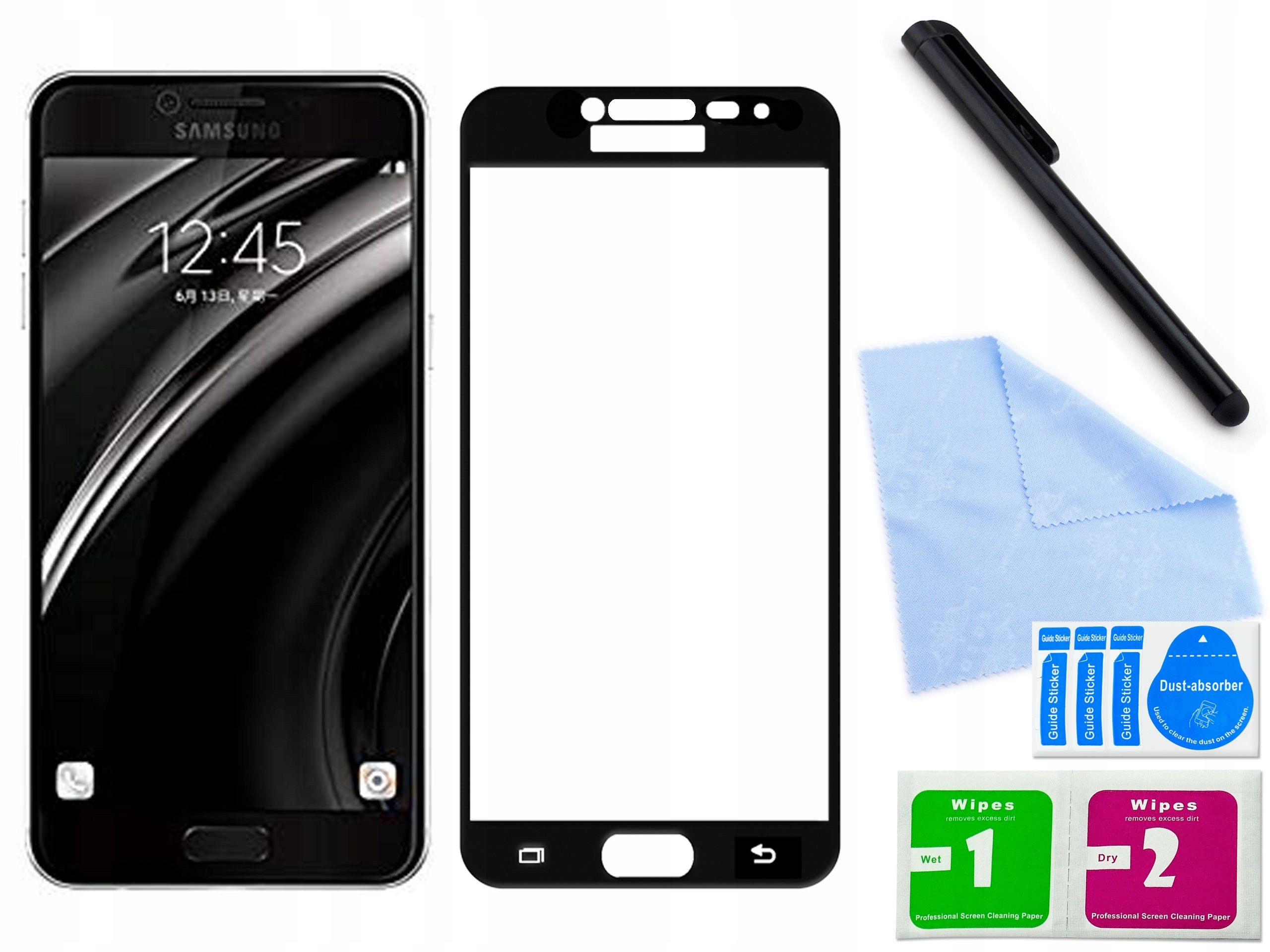 

Szkło do Samsung Galaxy C5 SM-C5000 Czarne