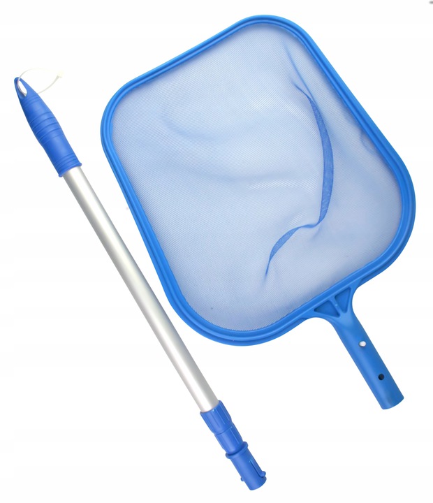 ZBIERAK PODBIERAK DO BASENU SIATKA KIJ TELESKOPOWY