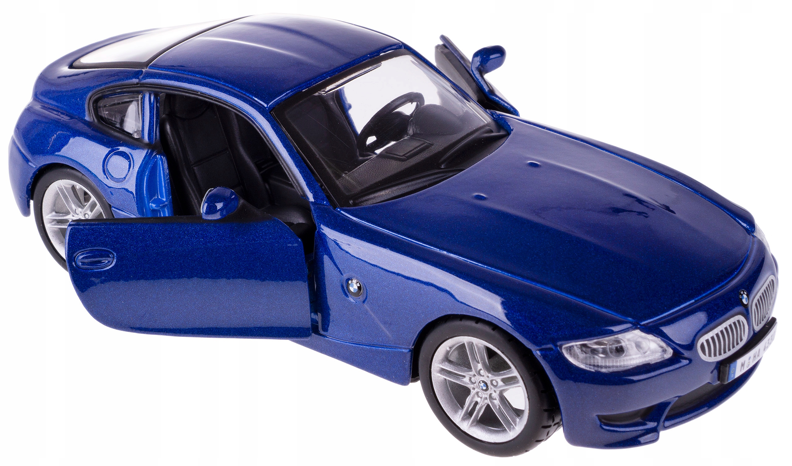 

Bmw Z4 M Coupe Model Bburago 1:32 Granatowy