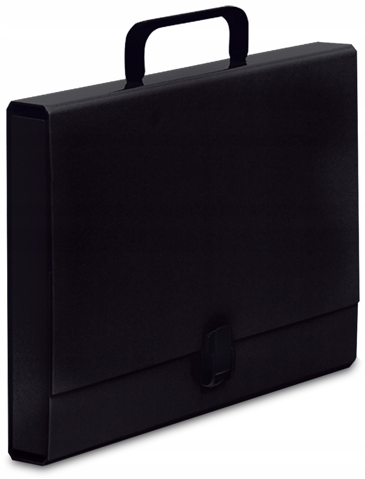 

Teczka A4 z rączką na dokumenty 40mm Czarna