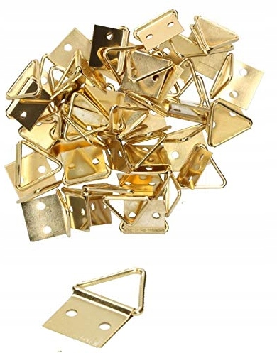 ZESTAW OCZKO USZKO ZAWIESZKA DO OBRAZKÓW OBRAZU RAMEK 25 SZT. UCHWYT 17 MM