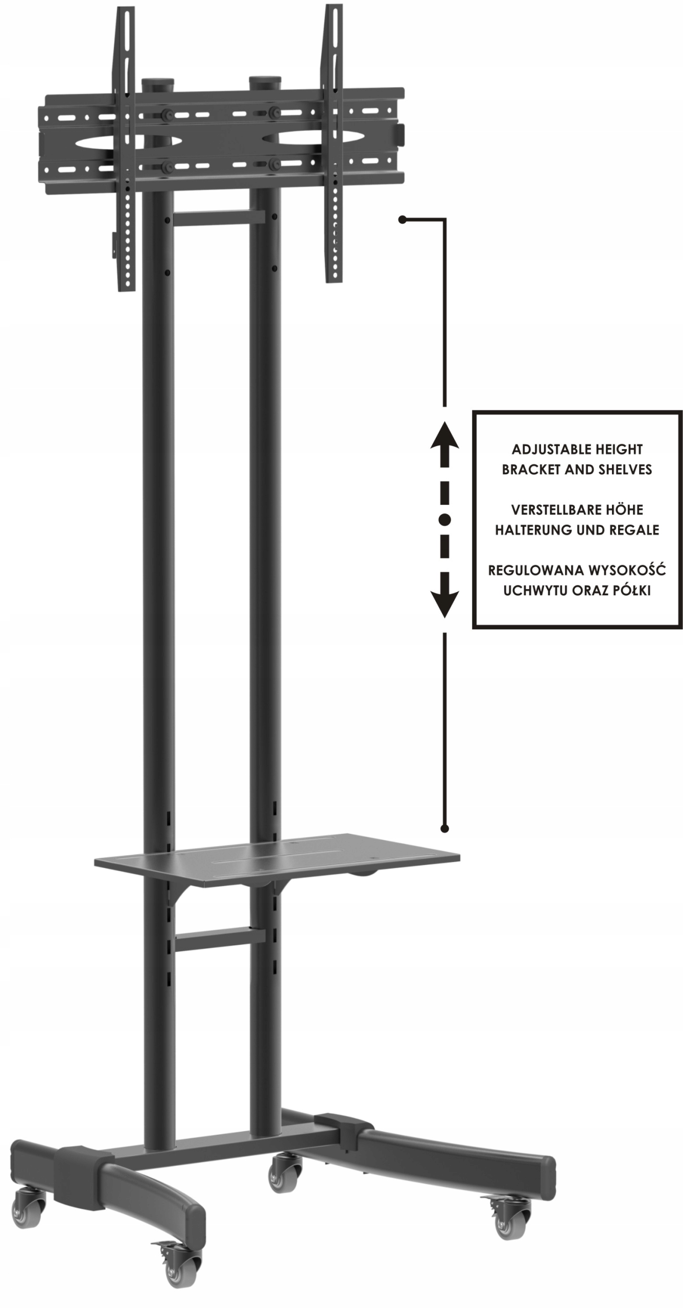 Uchwyt TV/STOJAK 30-55" AX VECTRON Standard VESA 600 x 400