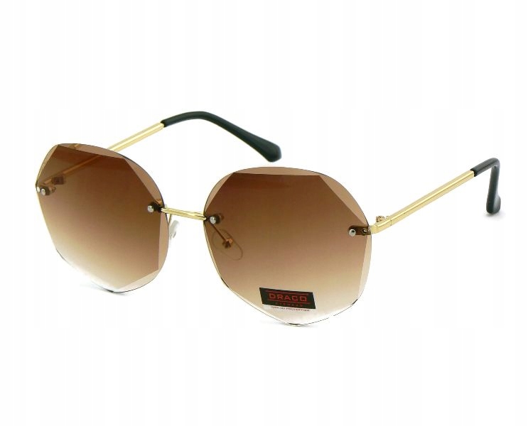 

Modne Okulary Słoneczne Damskie Muchy brąz UV400
