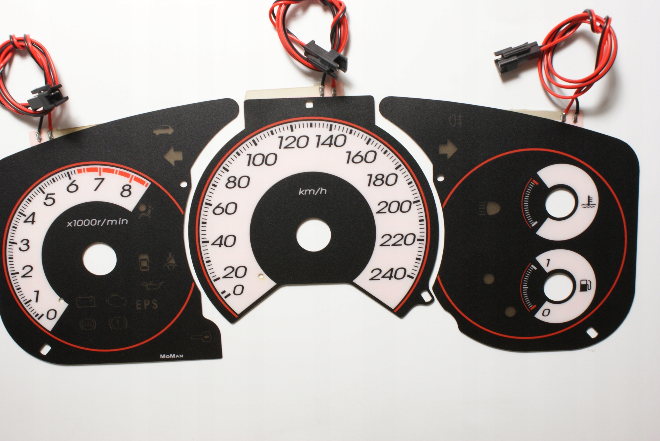 HONDA CIVIC 2004-2005 Tarcze licznika INDIGLO