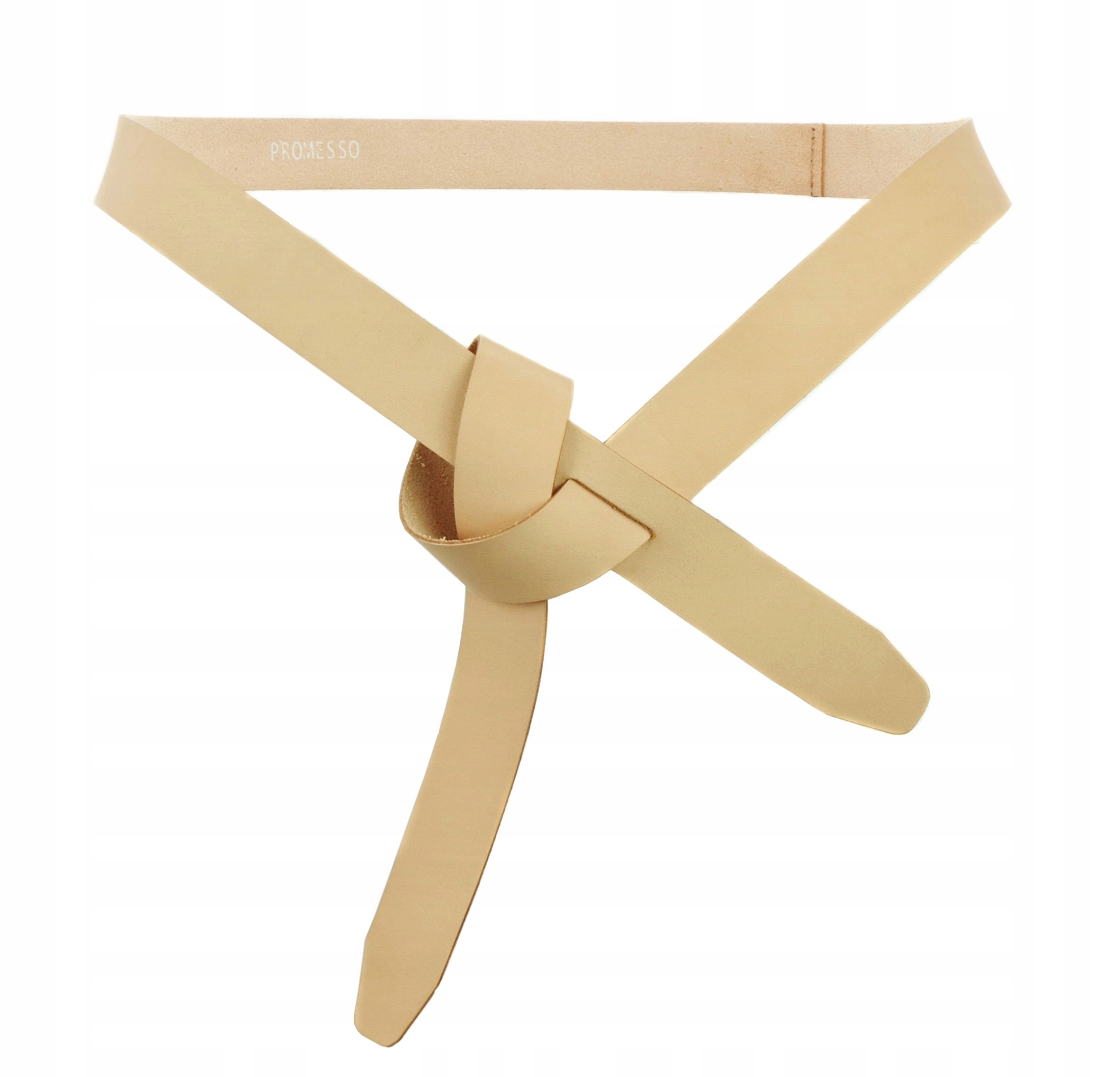 

Skórzany Pasek Wiązany Skóra Juchtowa Naturalna