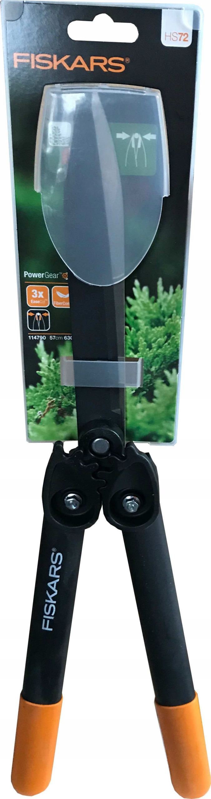 

Fiskars Nożyce do żywopłotu HS72 PowerGear 1000596