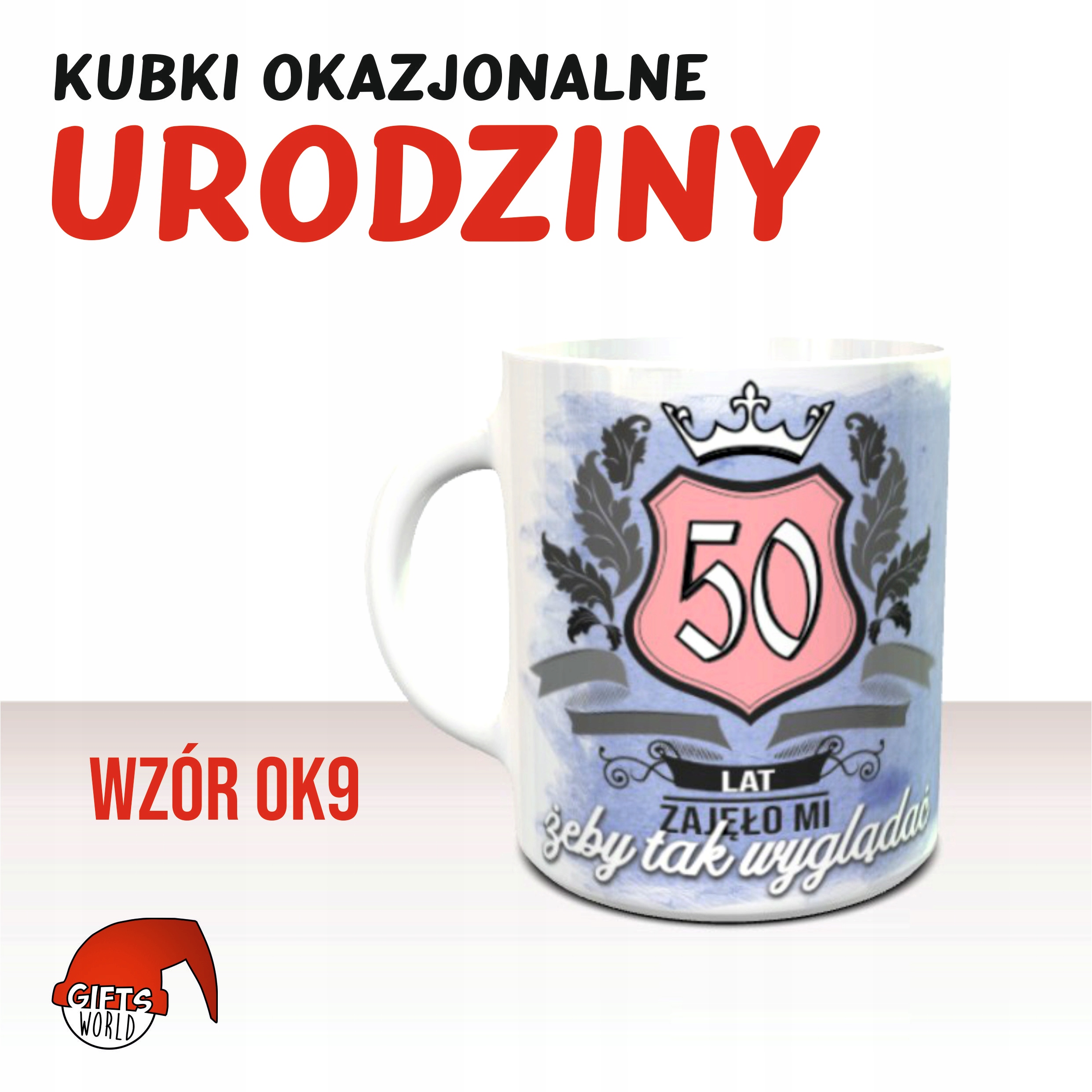

Kubek Urodziny 30 40 50 60 70 80 Lecie