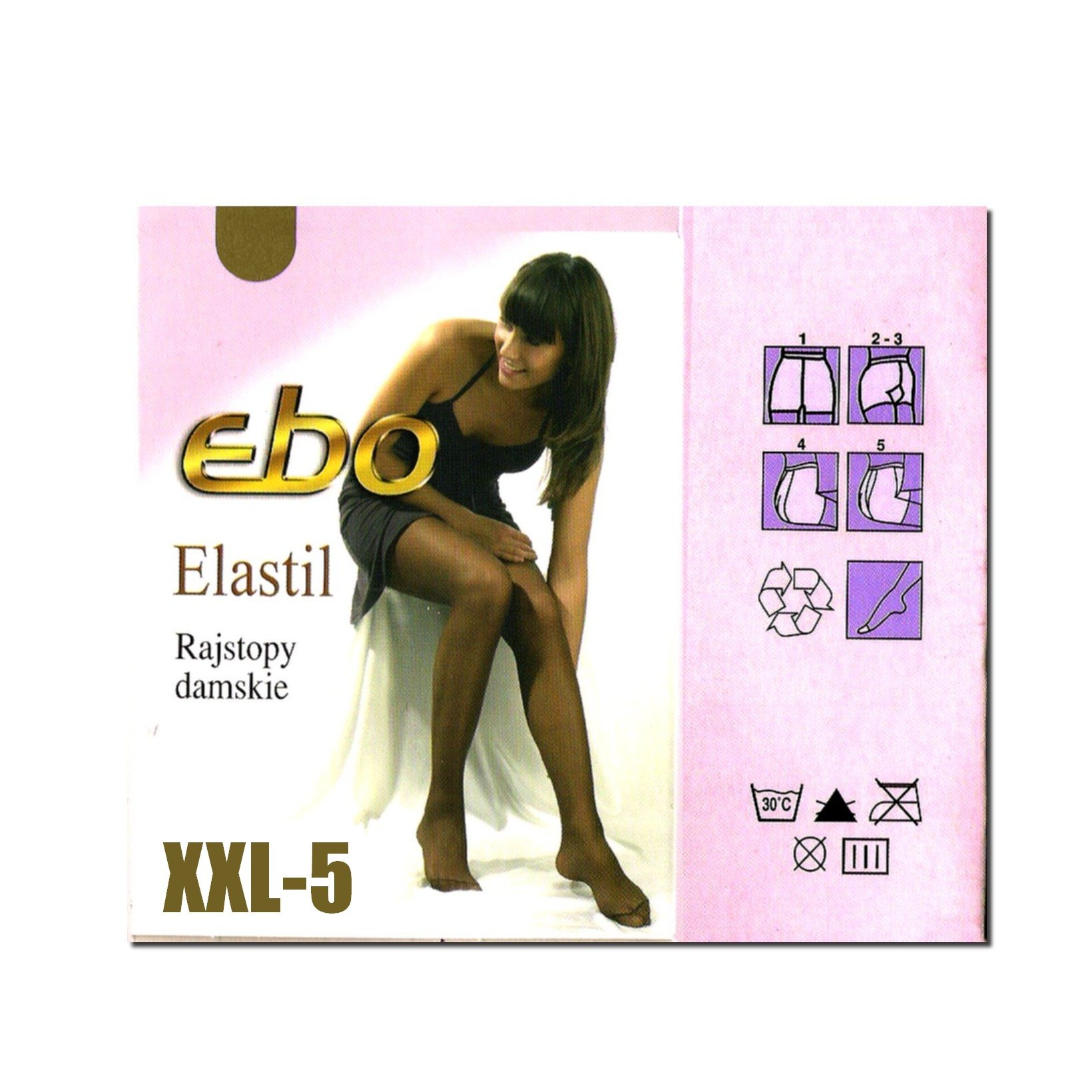 

Ebo Rajstopy Elastil 20 den rozm.XXL/5,