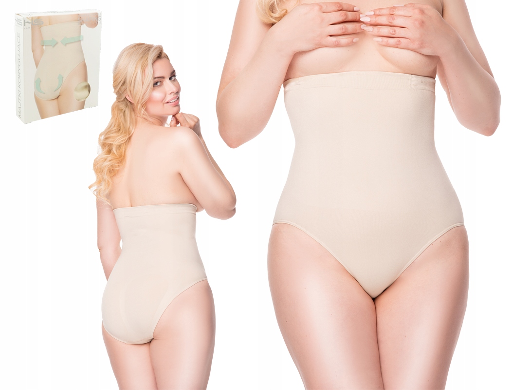 

Hanna Style majtki Korygujące 06-49 Beżowy M