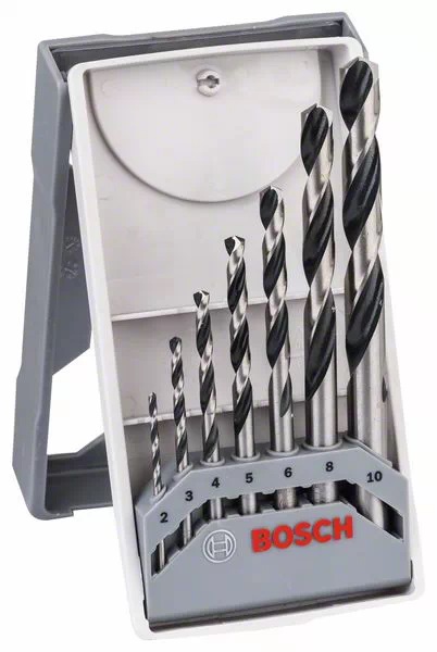 Zestaw wierteł do metalu BOSCH HSS 2-10mm 7szt.