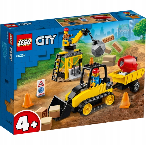 LEGO 60252 CITY Buldożer budowlany