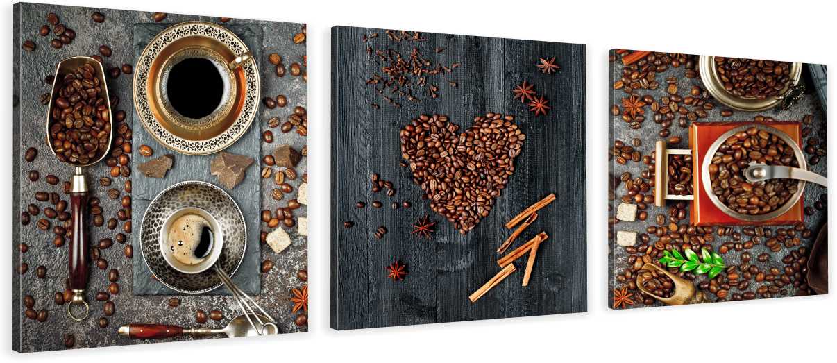 

Obrazy Tryptyk Do Jadalni Kawa Ziarno Max Wybór