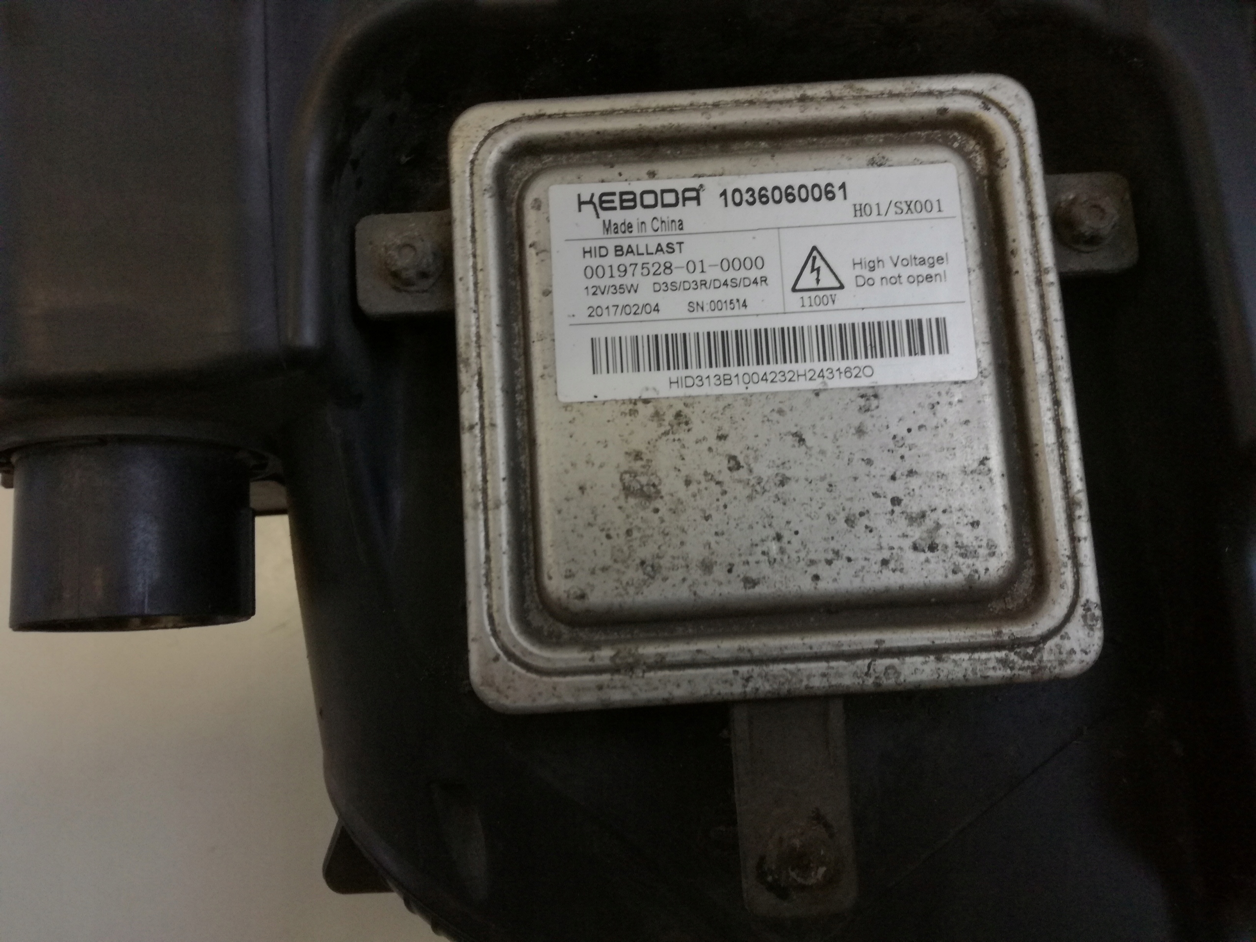 PRZETWORNICA LAMPY PRZÓD XENON JAGUAR XF X260 15-