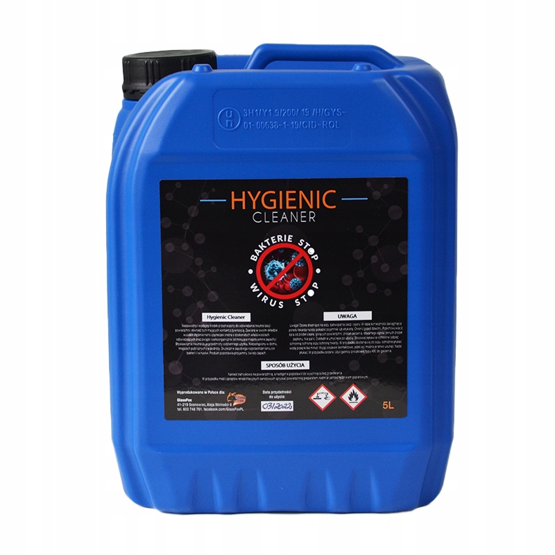 

Hygienic Cleaner neutralizacja powierzchni 5l