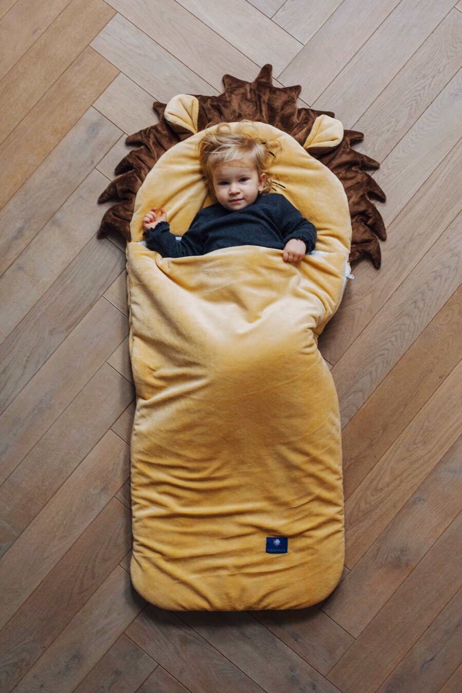 Śpiworek Do Przedszkola KIDSPACE, Lew, Rozmiar S EAN (GTIN) 5907625510820