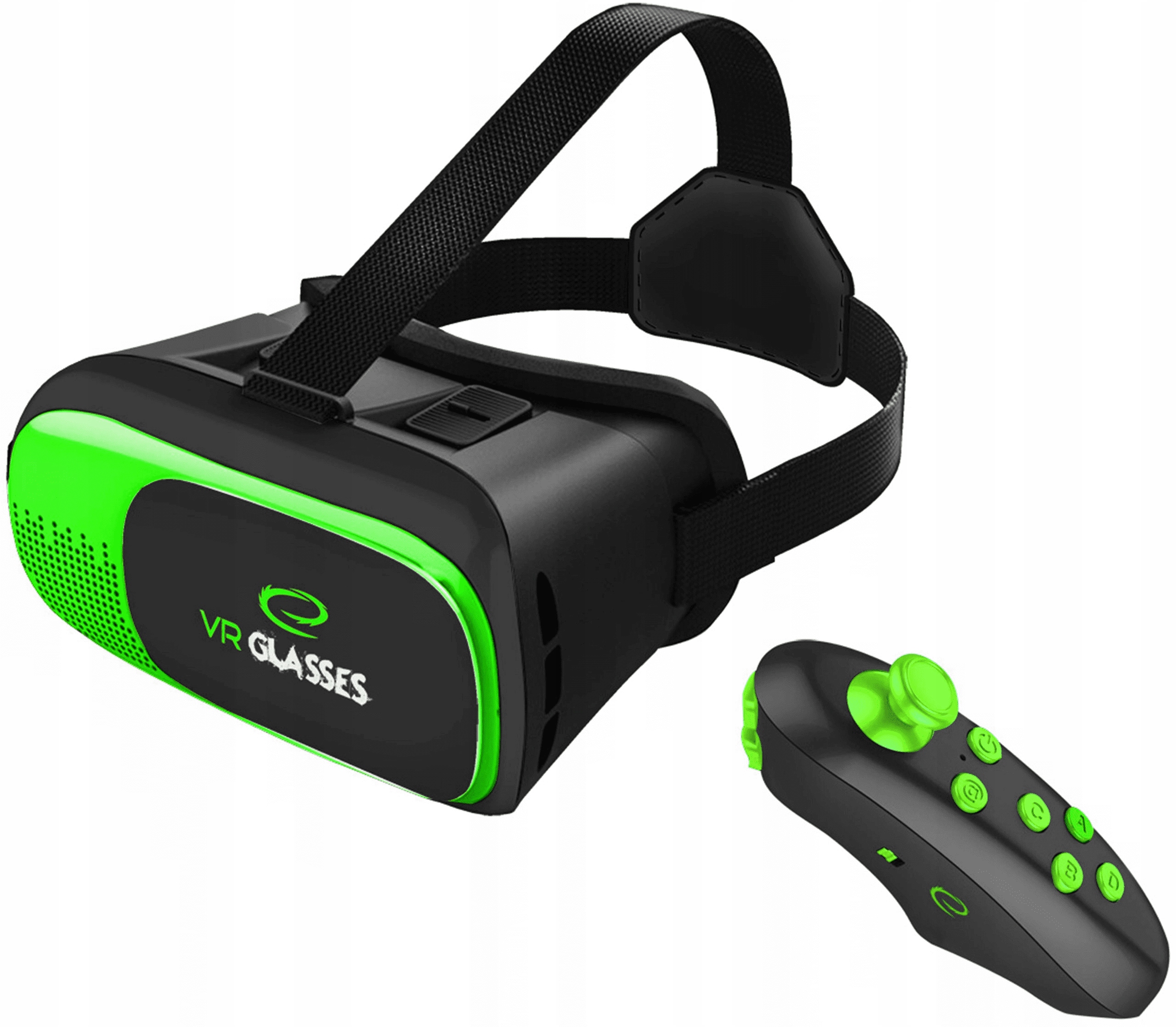 

Okulary Gogle 3D Vr +pilot do smartfonów 3,5-6''