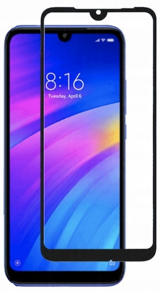 

Pełne Szkło Hartowane 5D, Szybka Do Xiaomi Redmi 7