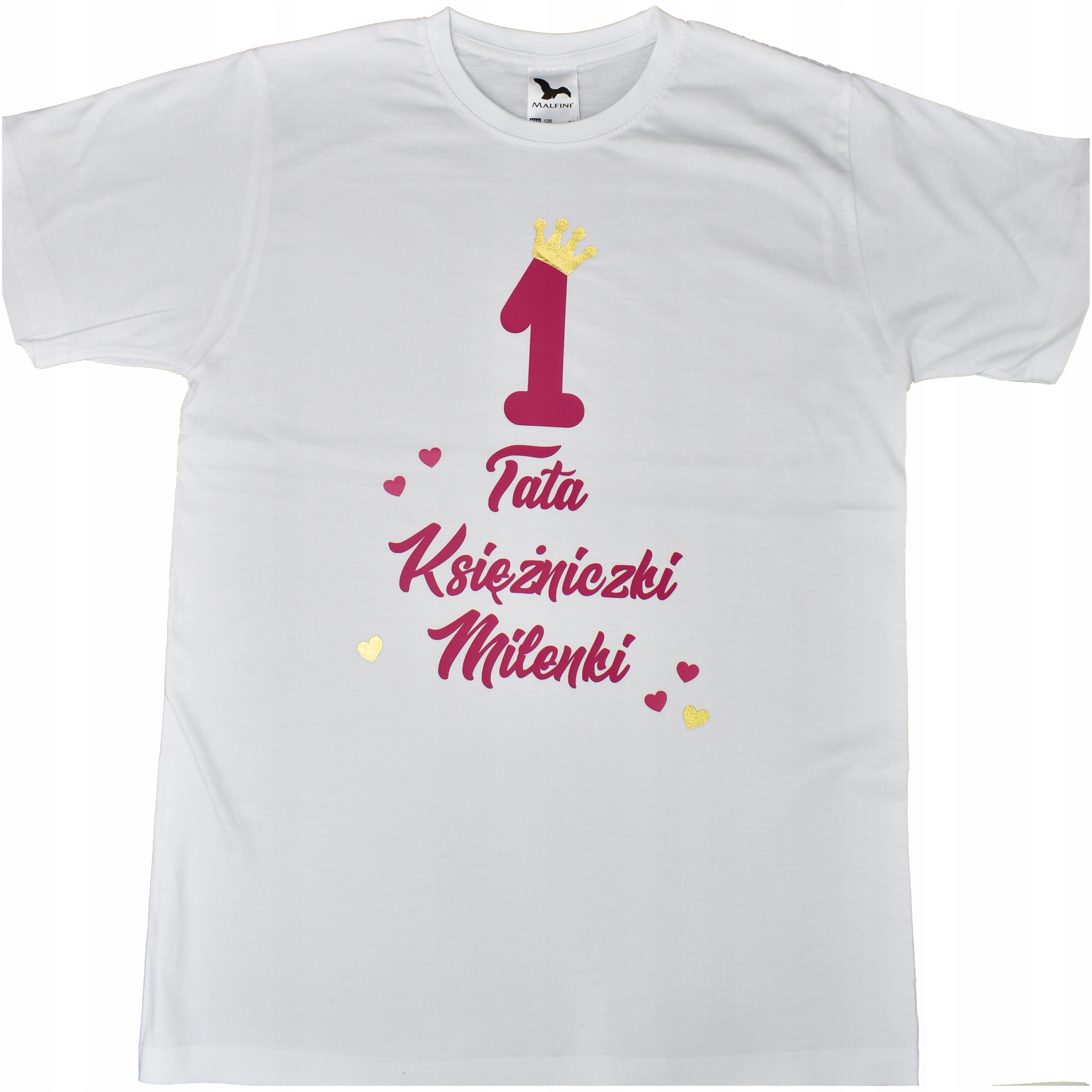 

Koszulka dla taty z 1 na urodziny roczek