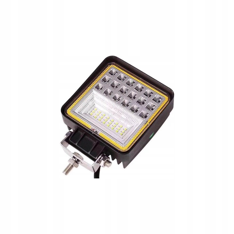 L433B - СВЕТОДИОДНЫЙ КВАДРАТНЫЙ РАБОЧИЙ СВЕТИЛЬНИК 3 ФУНКЦИИ TIR