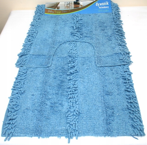 

Komplet dywaników 2 x dywanik 100% bawełna 78 x 45