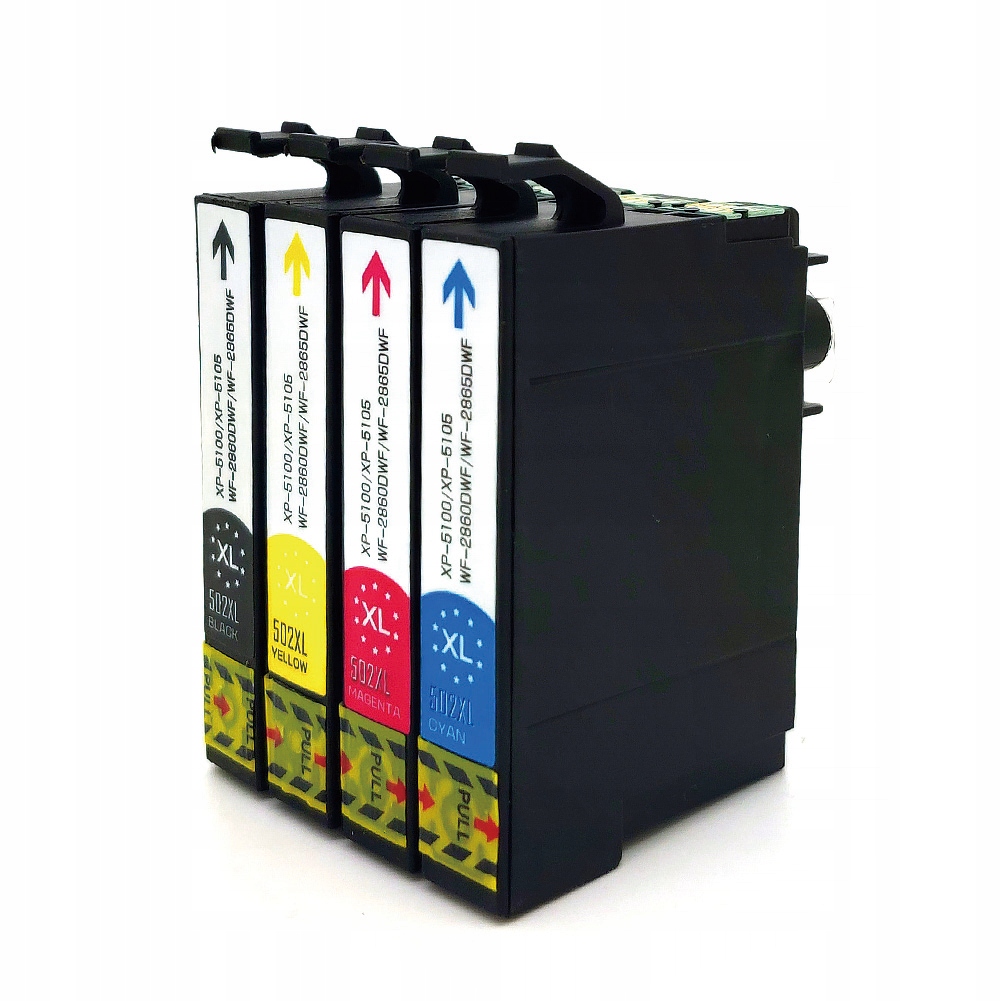 

4X Tusze do Epson 502 XL XP-5100 WF-2800 WF-2860