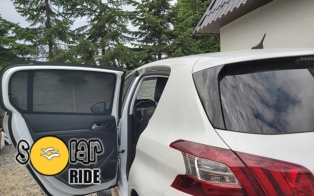 ZASLONKI DEDYKOWANE Peugeot 308 Hatchback od 2013 Producer Solarride